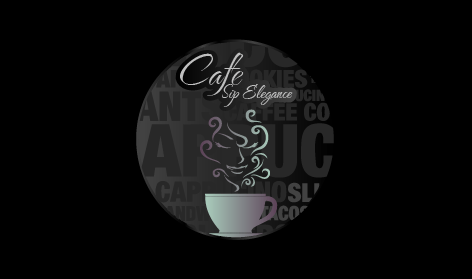 Gray Elegance Cafe Logo