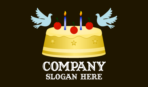 Golden Star Cake Logo