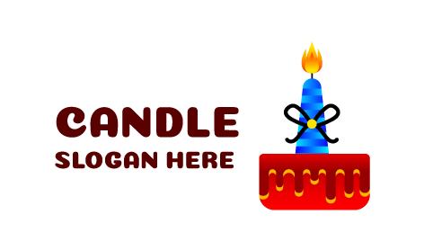 Black Bow Candle Logo