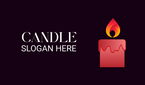 Coral Pink Candle Logo