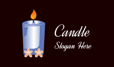 Flower Scented Candle Logo