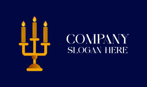 Golden Enchanting Candle Logo