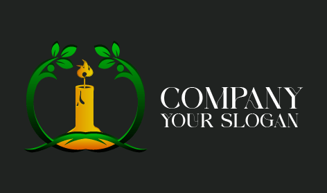 Luxury Organic Candle Logo