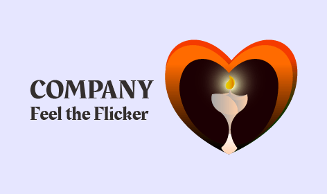 Luxury White Candle Logo