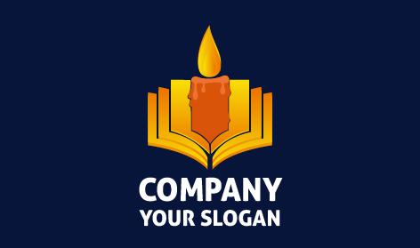 Orange Candle Book Logo
