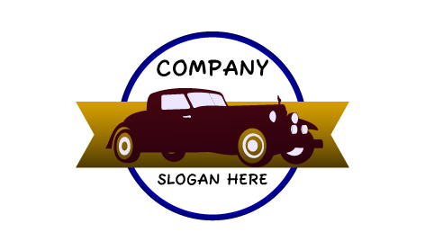 Appealing Retro Car Logo