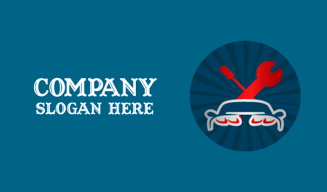 Car Flawless Service Station Logo