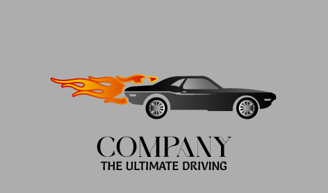 Flame Ignition Car Logo