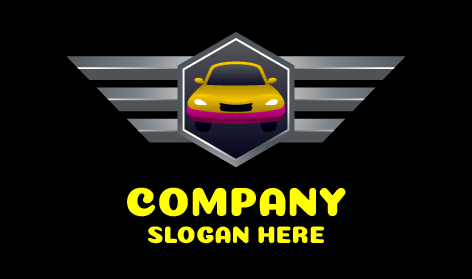 Mustard Car Frame Logo