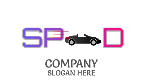 Speedy Convertible Car Logo