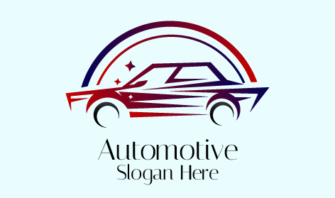 Vintage Car Dealership Logo