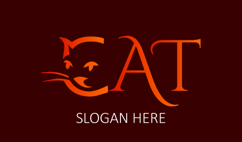 Alert Eye Cat Logo