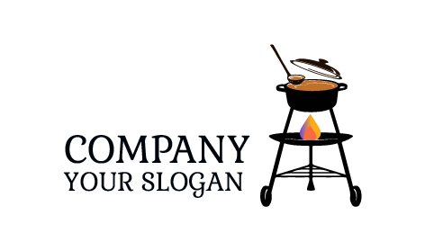 Catering Cooking Stove Logo