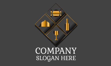 Extravagant Catering Utensil Logo