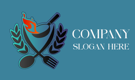 Fried Food Catering Logo