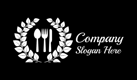 Leafy Wreath Catering Logo