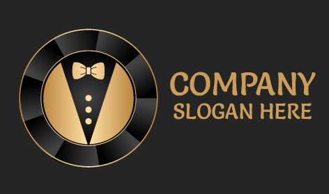 Professional Catering Waiter Logo