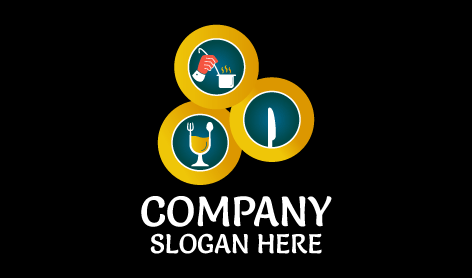 Scrumptious Catering Meal Logo