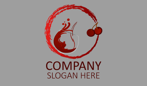 Blood Red Cherry Juice Logo