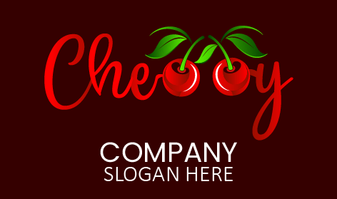 Exquisite Cherry Design Logo