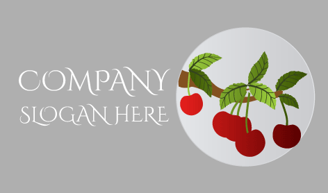 Garden Fresh Cherry Logo