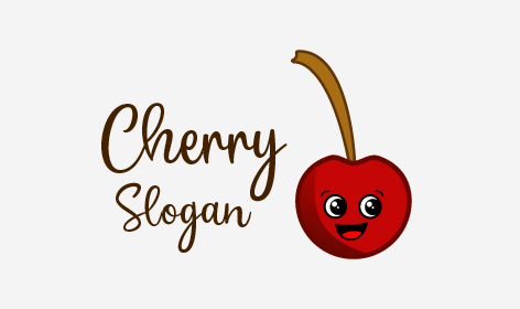 Laughing Tasty Cherry Logo