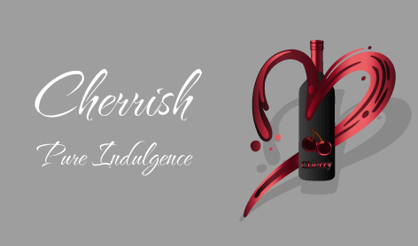 Ice Cream Splash Cherry Logo