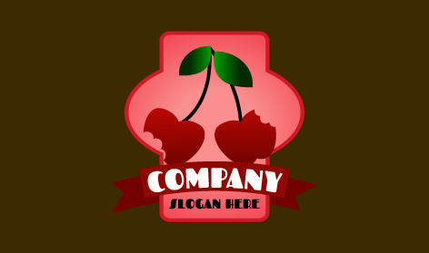 Scrumptious Cherry Bite Logo