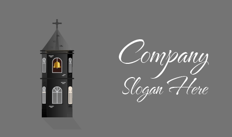 Black Church Lantern Logo