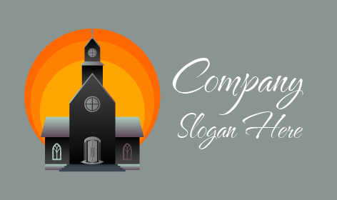Wedding Ceremony Church Logo