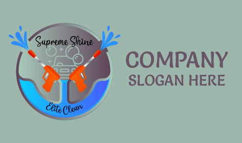 Dry Cleaning Business Logo