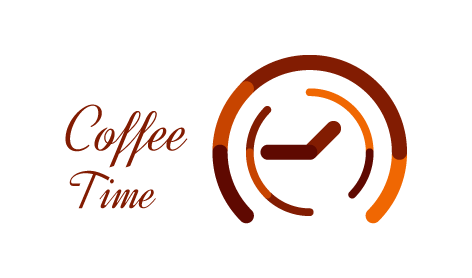 Dark Brown Clock Logo