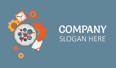 Internal Mechanism Clock Logo