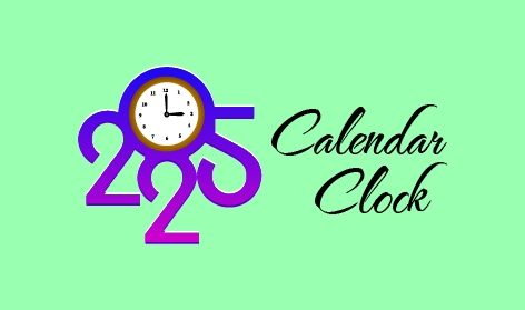 New Year Clock Logo