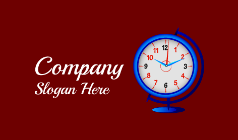 Precise Desk Clock Logo