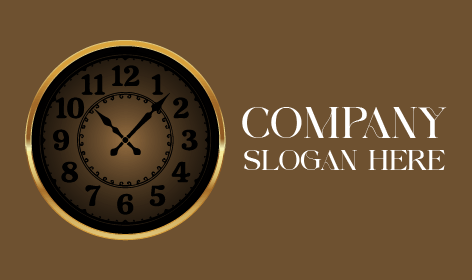 Tasteful Clock Making Logo