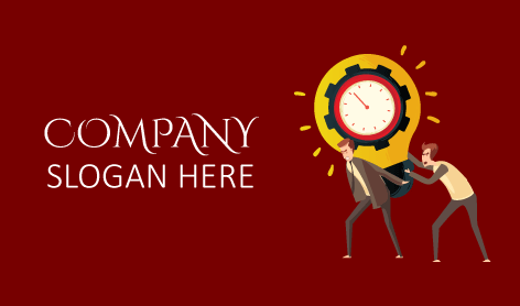 Time Management Clock Logo