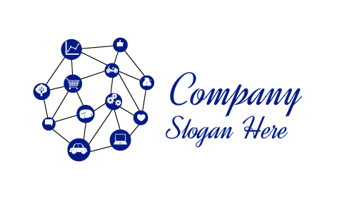 Blue World Communication Logo