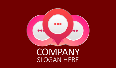 Fun Conversation Communication Logo