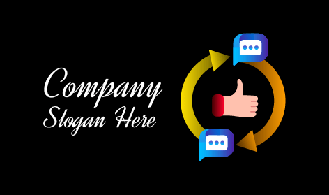 Thumbs Up Communication Logo