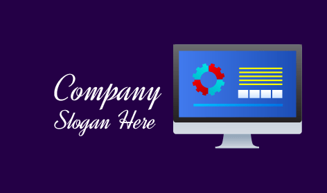 Analysis Dashboard Computer Logo