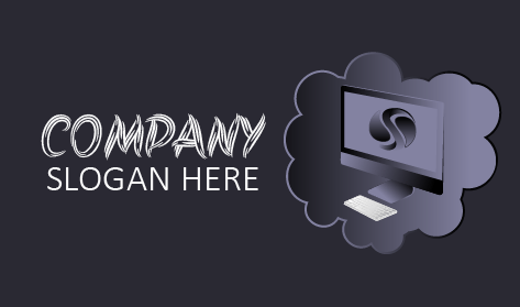Cloud Design Computer Logo
