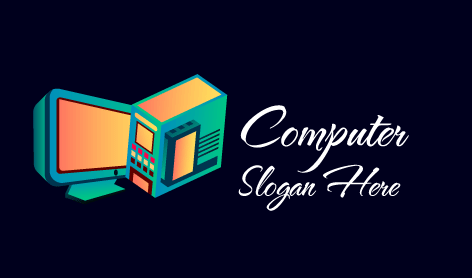 Orange Computer Light Logo