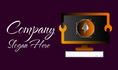 Pen Tool Illustrator Computer Logo