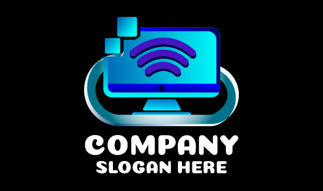 Pixel Internet Computer Logo