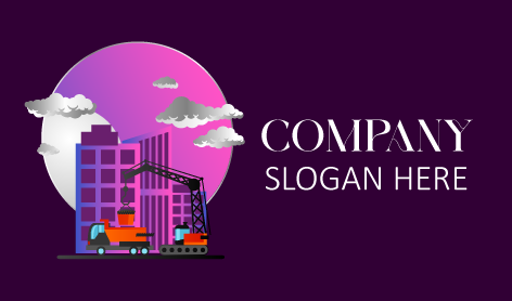 Residential Construction Process Logo