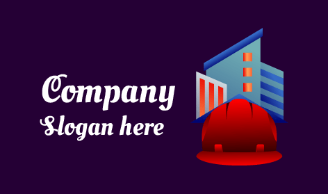 Red Construction Cap Logo