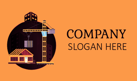 Residential Construction Process Logo