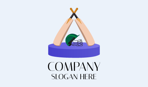 Circular Platform Cricket Logo