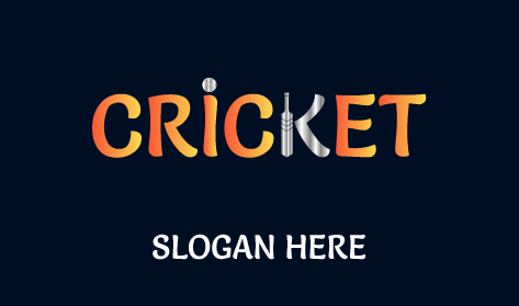 Cricket Letter Business Logo